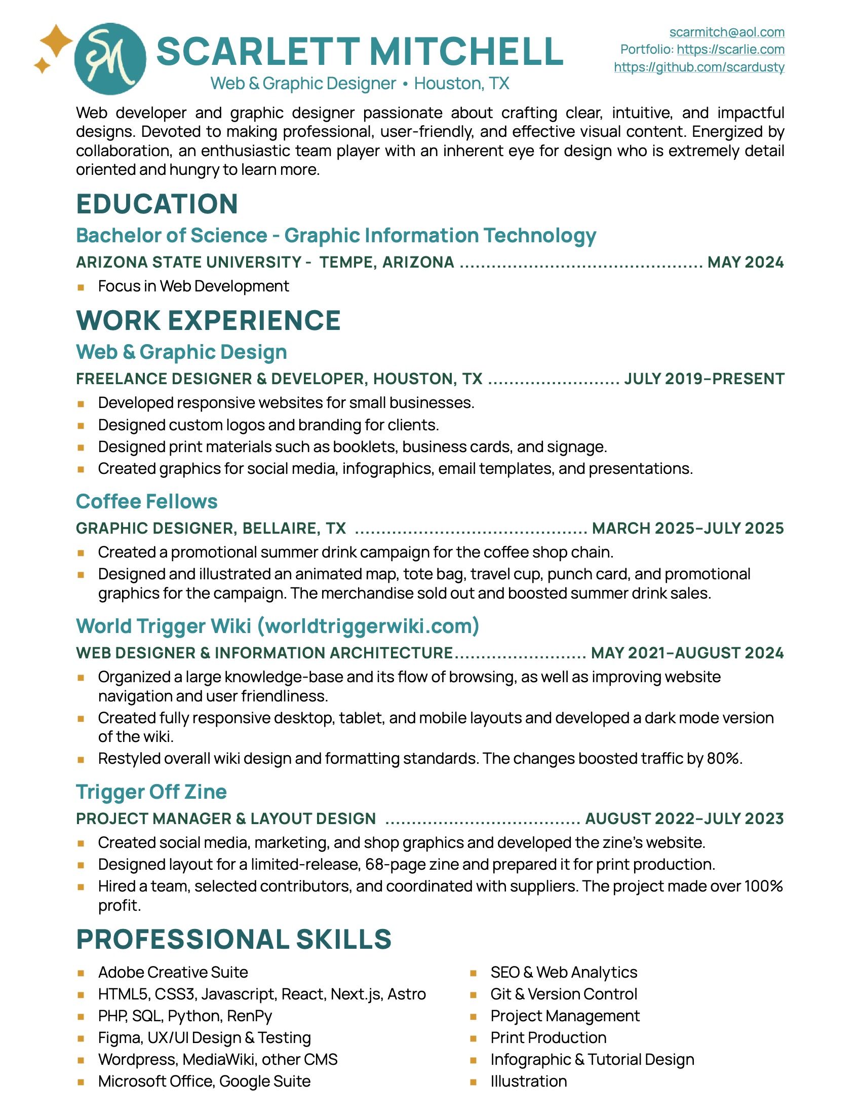 resume